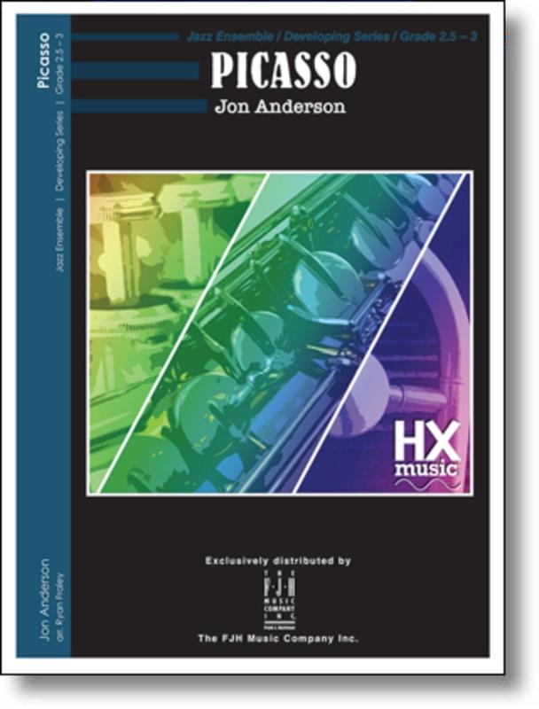 Picasso, Arr. Ryan Fraley Stage Band Grade 2.5-3-Stage Band-HXmusic-Engadine Music