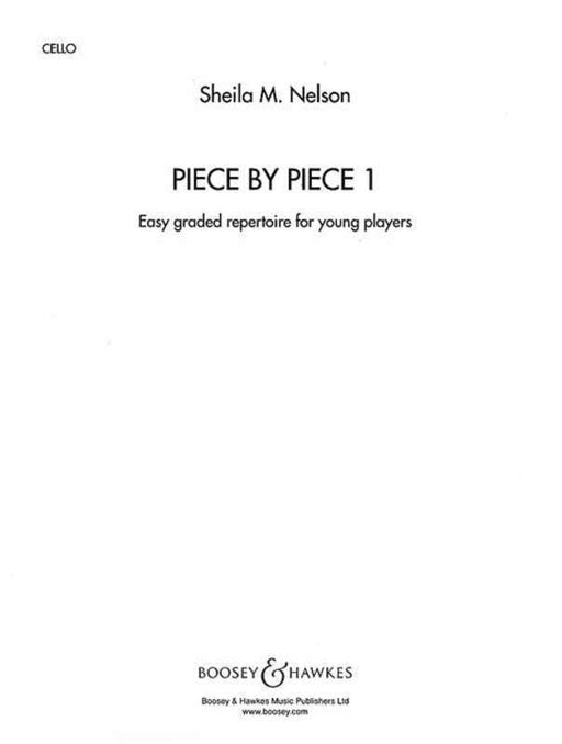 Piece by Piece 1, Cello Part-Strings-Boosey & Hawkes-Engadine Music