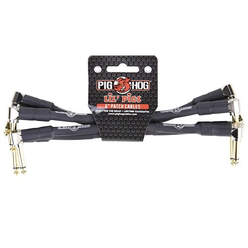 Pig Hog 6 Inch Patch Cables
