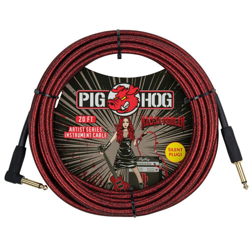 Pig Hog Artist Series, Nadja Peulen 20ft Instrument Cable