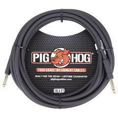 Pig Hog Black Instrument Cable - Various Lengths & Connections