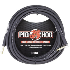 Pig Hog Black Instrument Cable - Various Lengths & Connections