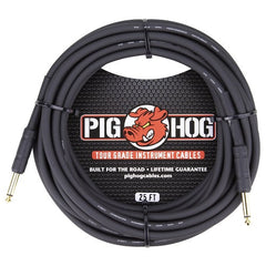 Pig Hog Black Instrument Cable - Various Lengths & Connections