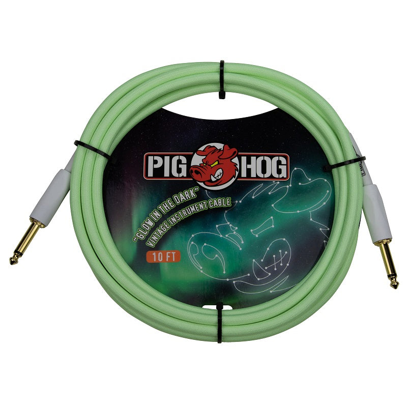 Pig Hog “Glow in the Dark” Instrument Cable - Various