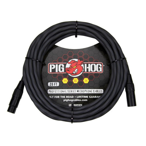 Pig Hog Hex Series Mic Cable - 20ft