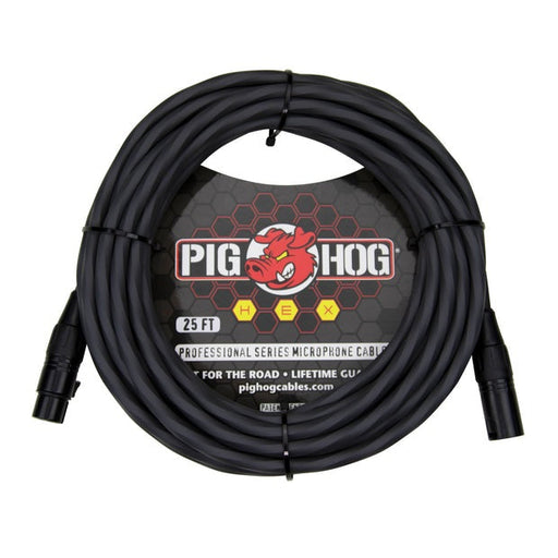 Pig Hog Hex Series Mic Cable - 25ft