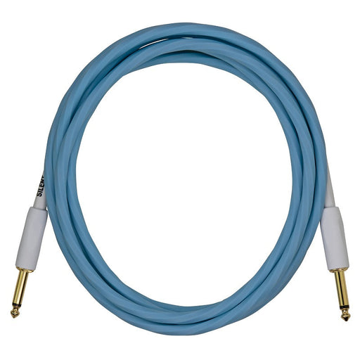 Pig Hog Hex Series Silent Instrument Cable - 10ft - Daphne Blue - SALE