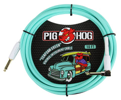 Pig Hog Instrument Cable - 10ft/20ft - Right Angle - Various Designs & Connections