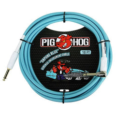 Pig Hog Instrument Cable - 10ft/20ft - Right Angle - Various Designs & Connections