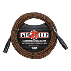Pig Hog Woven 20Ft Mic Cable - Various Designs
