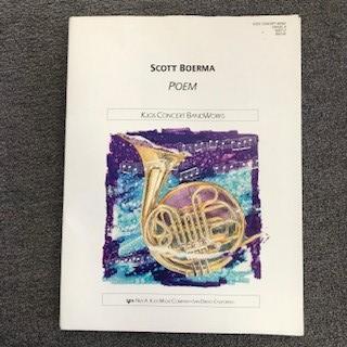 Poem, Scott Boerma Concert Band Chart Grade 4-Concert Band Chart-Neil A. Kjos Music Company-Engadine Music