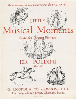Poldini - Little Musical Moments Op. 150, Piano