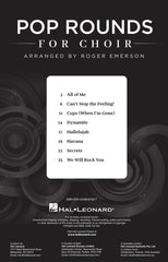 Pop Rounds for Choir, Arr Roger Emerson