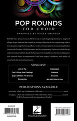 Pop Rounds for Choir, Arr Roger Emerson
