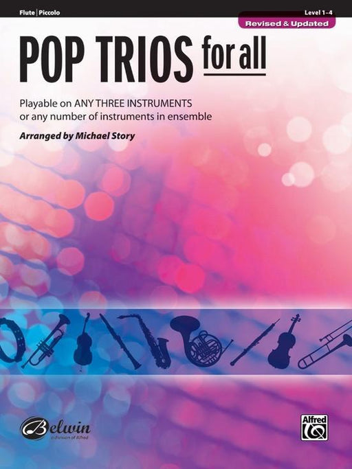 Pop Trios for All Arr. Michael Story - Flute/Piccolo-Flexible Ensemble-Alfred-Engadine Music
