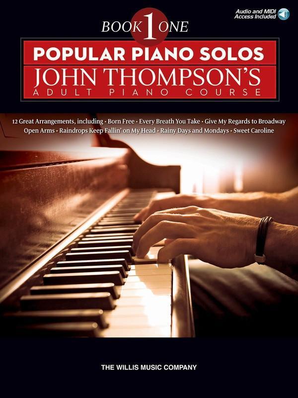 Popular Piano Solos Book 1-Piano & Keyboard-Hal Leonard-Engadine Music