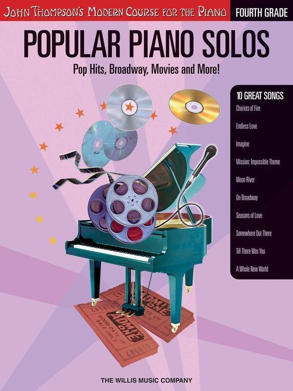 Popular Piano Solos - Grade 4-Piano & Keyboard-Hal Leonard-Engadine Music