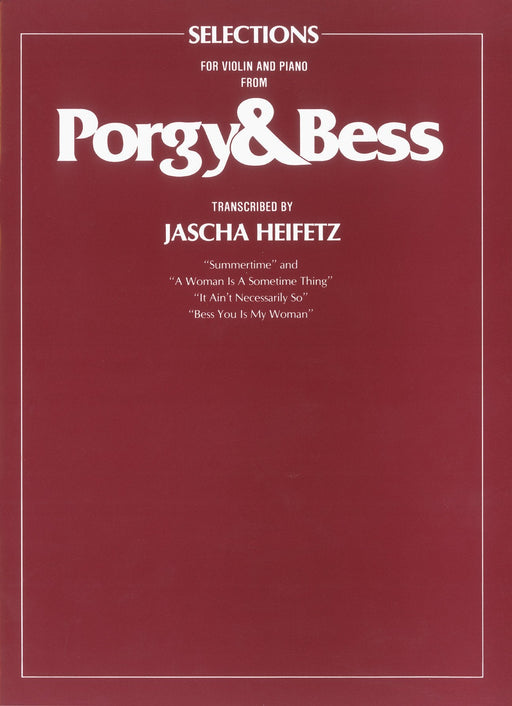 Porgy & Bess Selections for Violin and Piano-Strings-Chappell-Engadine Music