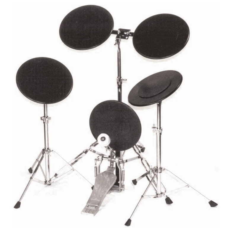 Powerbeat 5 Piece Practice Drum Kit