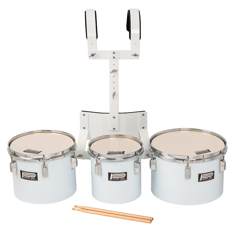Powerbeat Marching Tenor Drum Set with Harness
