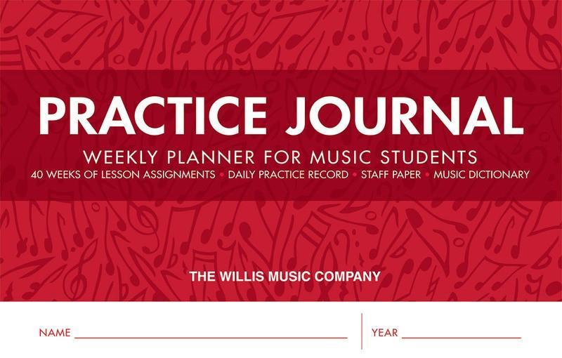 Practice Journal-Manuscript-Willis Music-Engadine Music