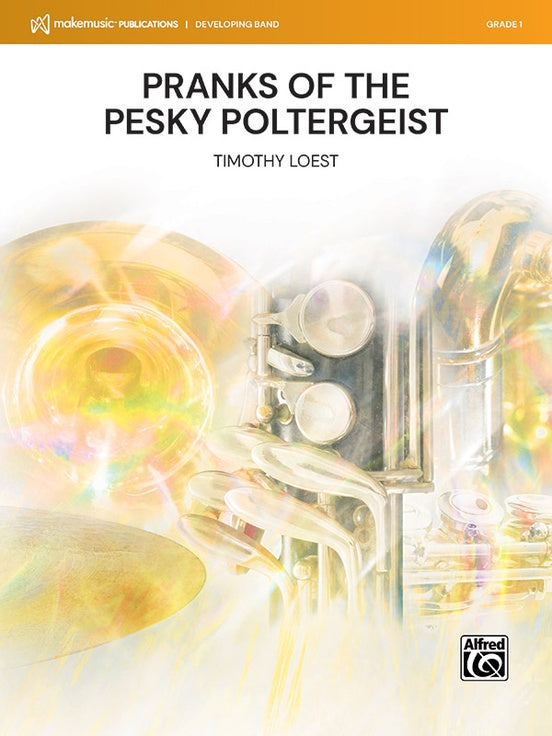 Pranks of the Pesky Poltergeist, Concert Band, Grade 1