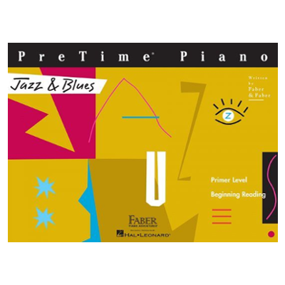 PreTime Piano Jazz & Blues - Primer Level-Piano & Keyboard-Faber Piano Adventures-Engadine Music