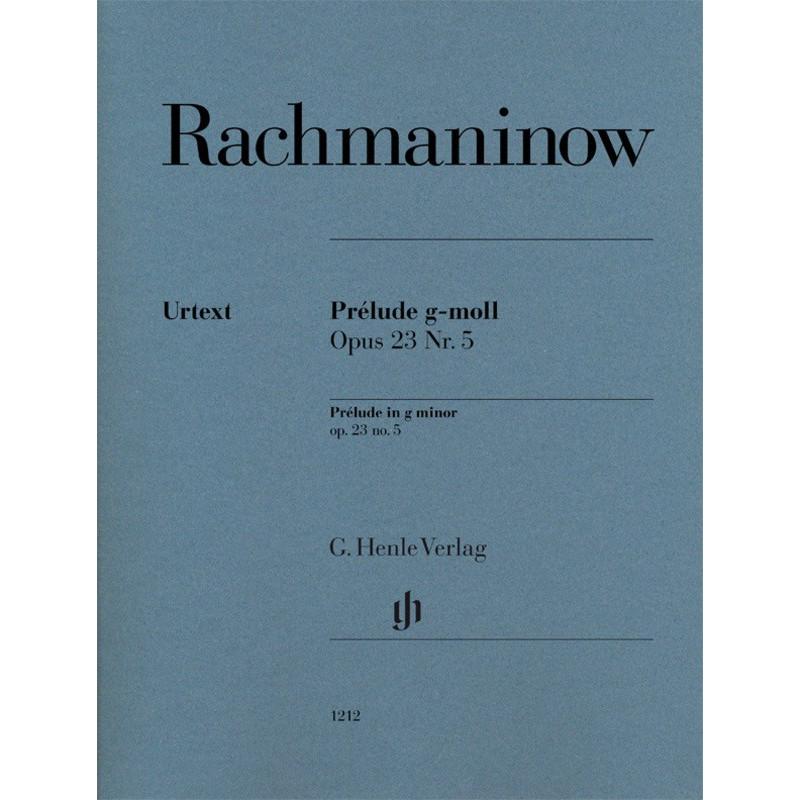Prelude G minor Op. 23 No. 5-Piano & Keyboard-G. Henle Verlag-Engadine Music