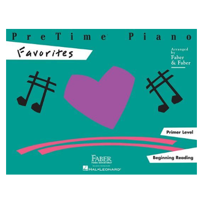 Pretime Piano Favorites - Primer Level-Piano & Keyboard-Faber Piano Adventures-Engadine Music