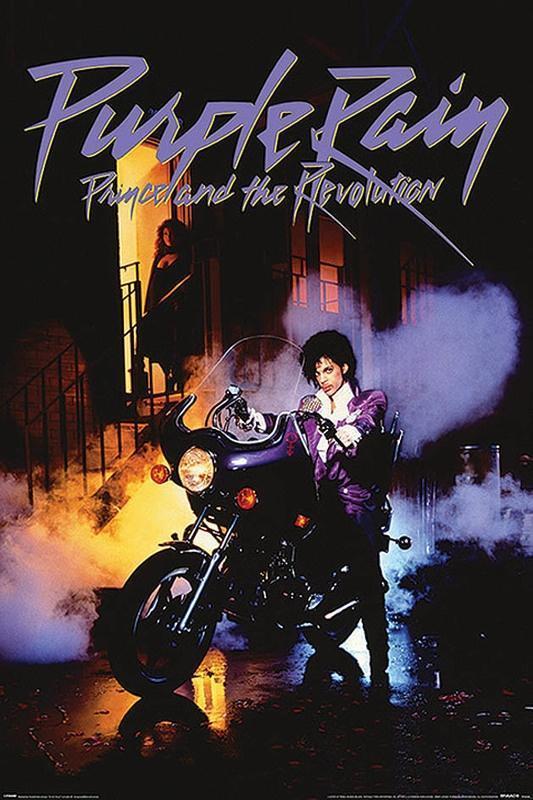 Prince: Purple Rain - Wall Poster-Music Poster-Aquarius-Engadine Music