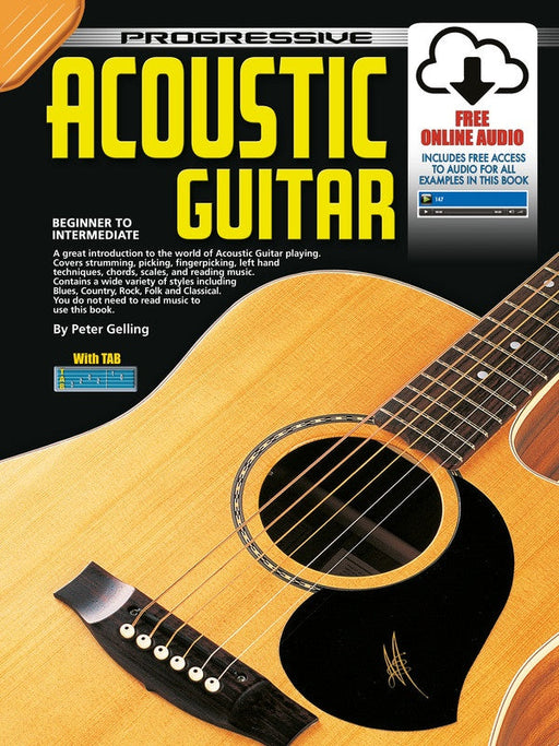 Progressive Acoustic Guitar Book/Online Audio