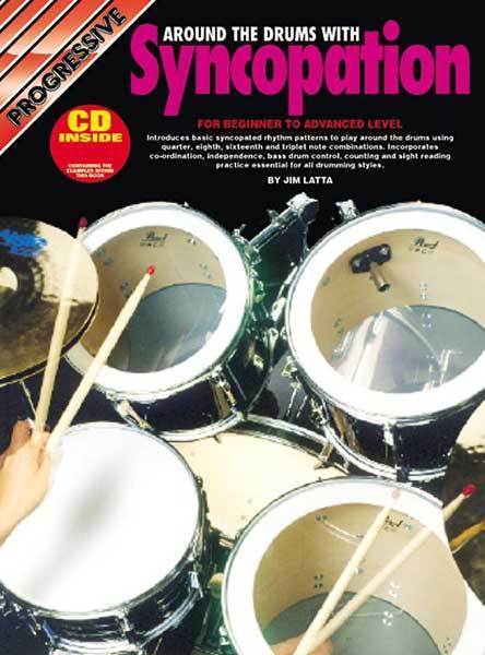 Progressive Around The Drums with Syncopation Book/CD