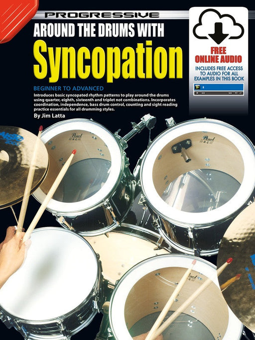 Progressive Around The Drums with Syncopation Book/Online Audio