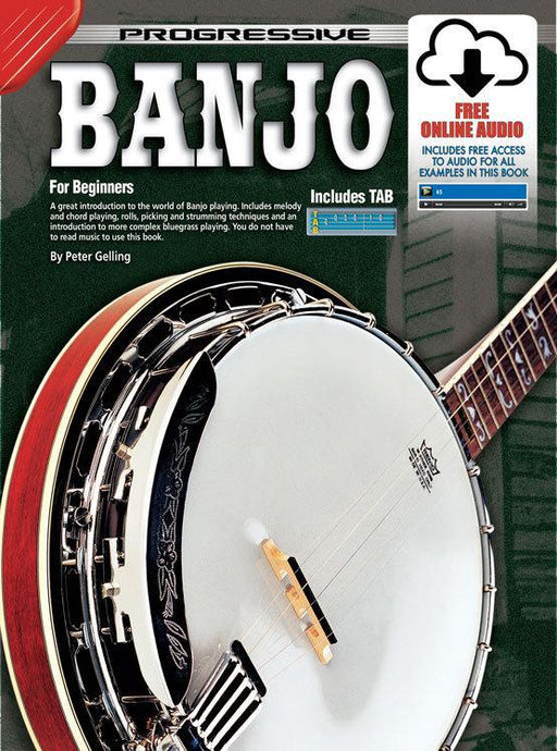 Progressive Banjo Book/Online Media