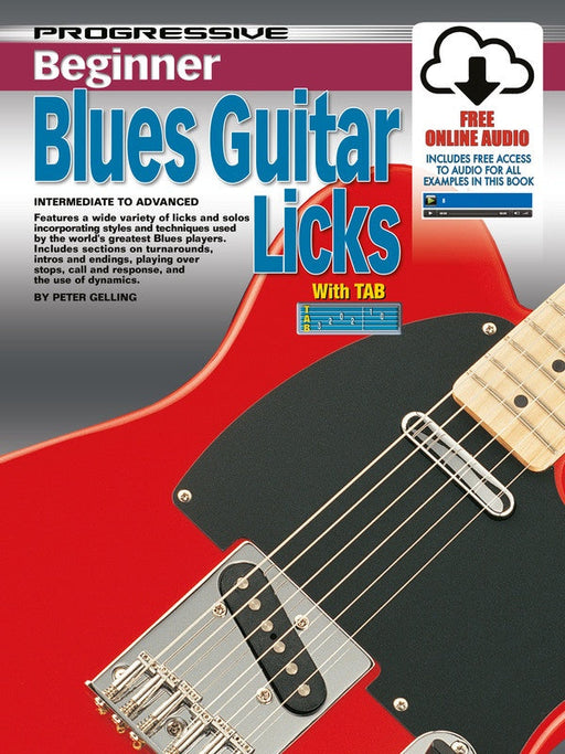 Progressive Beginner Blues Guitar Licks