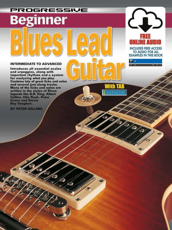 Progressive Beginner Blues Lead Guitar - Book/Online Audio