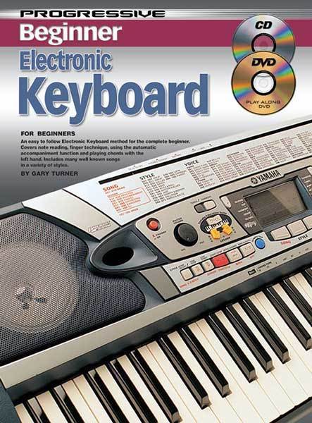 Progressive Beginner Keyboard Colour Edition Book/CD/DVD