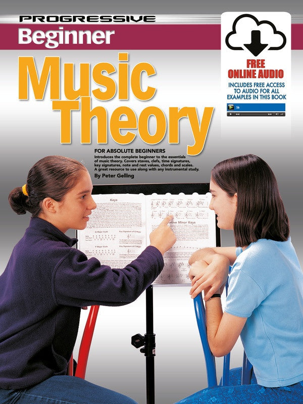 Progressive Beginner Theory Book/Online Audio