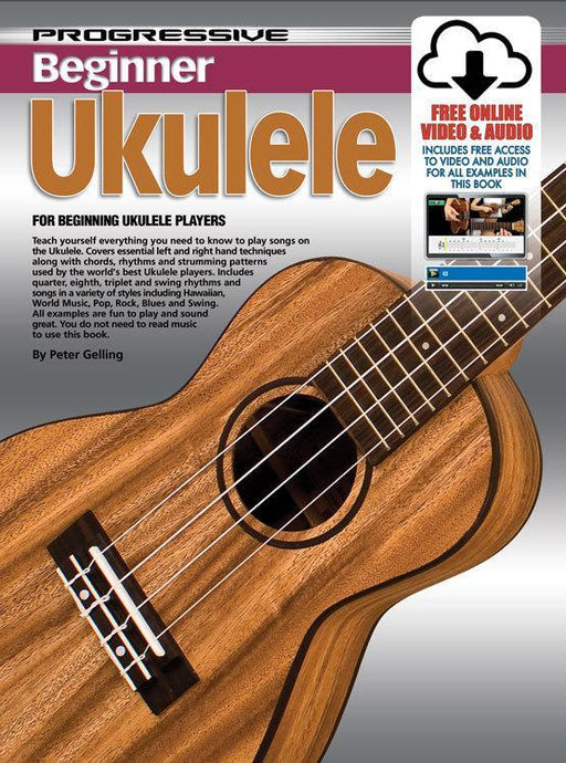 Progressive Beginner Ukulele Book/Online Media