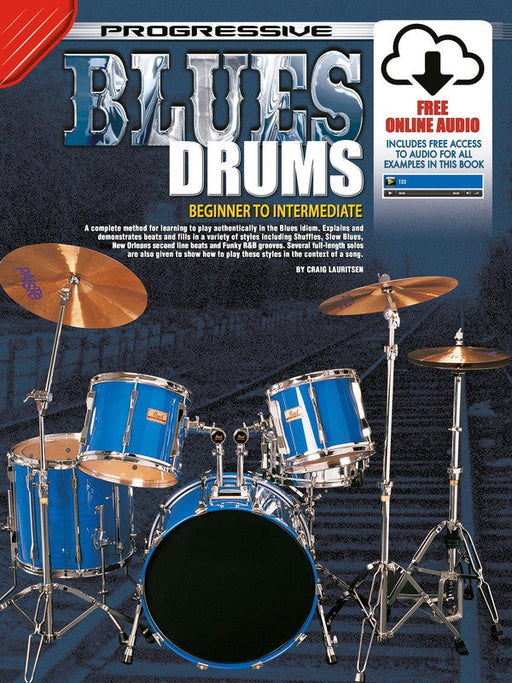 Progressive Blues Drums Book/CD