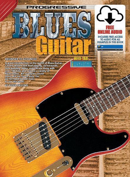 Progressive Blues Guitar Book/Online Video & Audio-Guitar & Folk-Koala Publications-Engadine Music