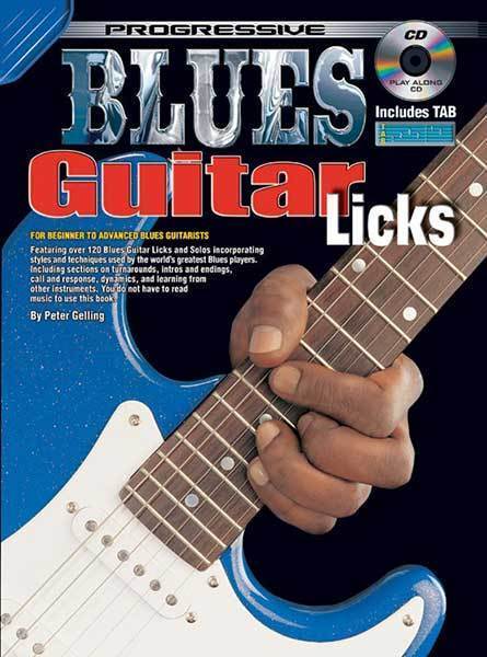 Progressive Blues Guitar Licks Book/CD-Guitar & Folk-Koala Publications-Engadine Music