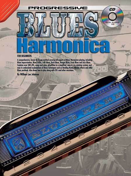 Progressive Blues Harmonica Book/CD-Woodwind-Koala Publications-Engadine Music