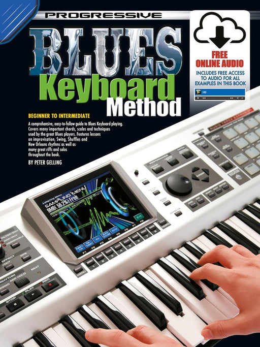 Progressive Blues Keyboard Method Book/Online Audio