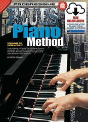 Progressive Blues Piano Method Book/Online Media
