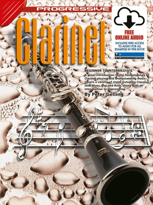 Progressive Clarinet Book/Online Audio