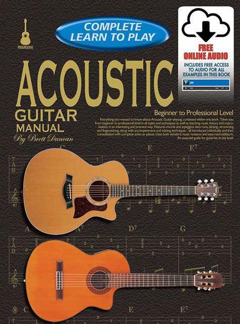 Progressive Complete Learn To Play Acoustic Guitar Book/Online Audio-Guitar & Folk-Koala Publications-Engadine Music