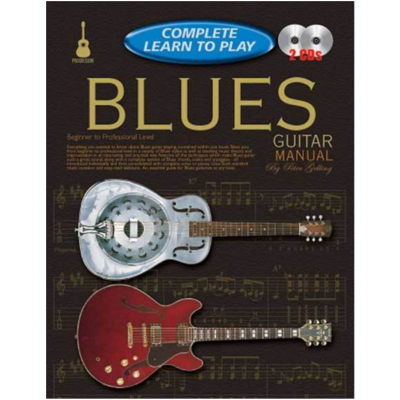Progressive Complete Learn To Play Blues Guitar Bk/CD(2)-Guitar & Folk-Koala Publications-Engadine Music