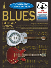 Progressive Complete Learn To Play Blues Guitar Book/Online Audio