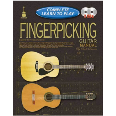 Progressive Complete Learn To Play Fingerpicking Guitar Book/CD(2)-Guitar & Folk-Koala Publications-Engadine Music